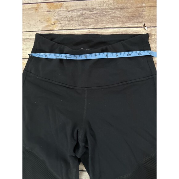 Athleta Delancey Moto Legging Womens Extra Small XS Track Pant Zip Ankle Travel - Picture 4 of 8